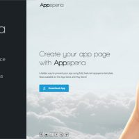 Appsperia - App Landing Page