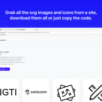 Chrome ile bir web sitesindeki SVG dosyalarını indirmek